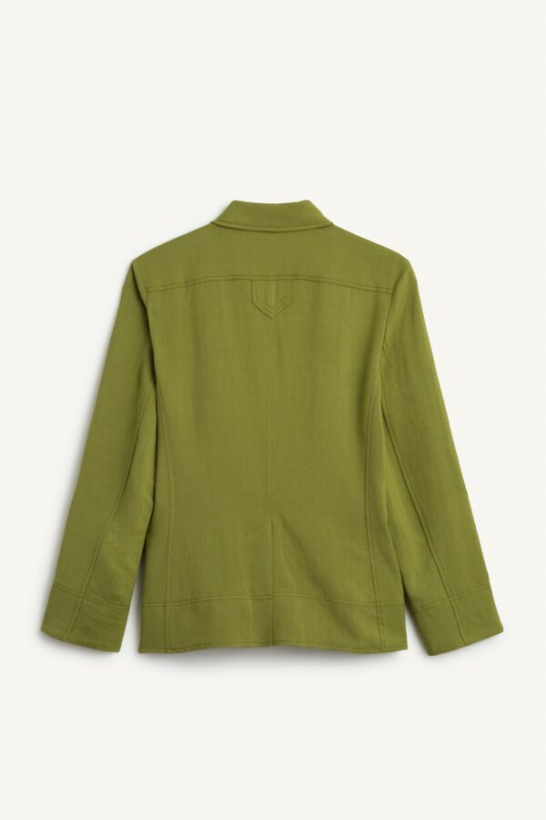 Olive Green Tailored Blazer