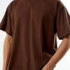 Brown Premium Cropped T-Shirt (2) Men’s Oversized Brown T-Shirt & Relaxed Fit Blue Jeans Set