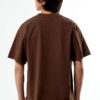 Brown Premium Cropped T-Shirt (3) Men’s Oversized Brown T-Shirt & Relaxed Fit Blue Jeans Set